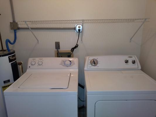 Washer and Dryer that is included in each apartment